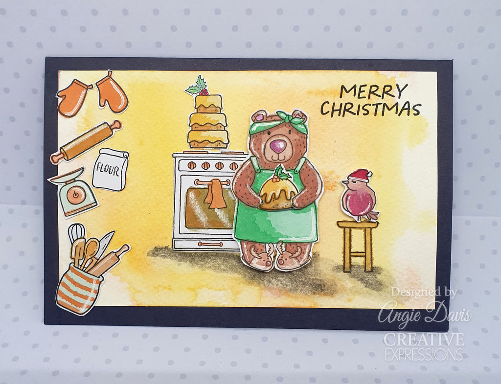 Creative Expressions Merry & Sweet Clear Stamps cec1041 christmas