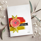 Creative Expressions Just For You Clear Stamps cec1045 miss you