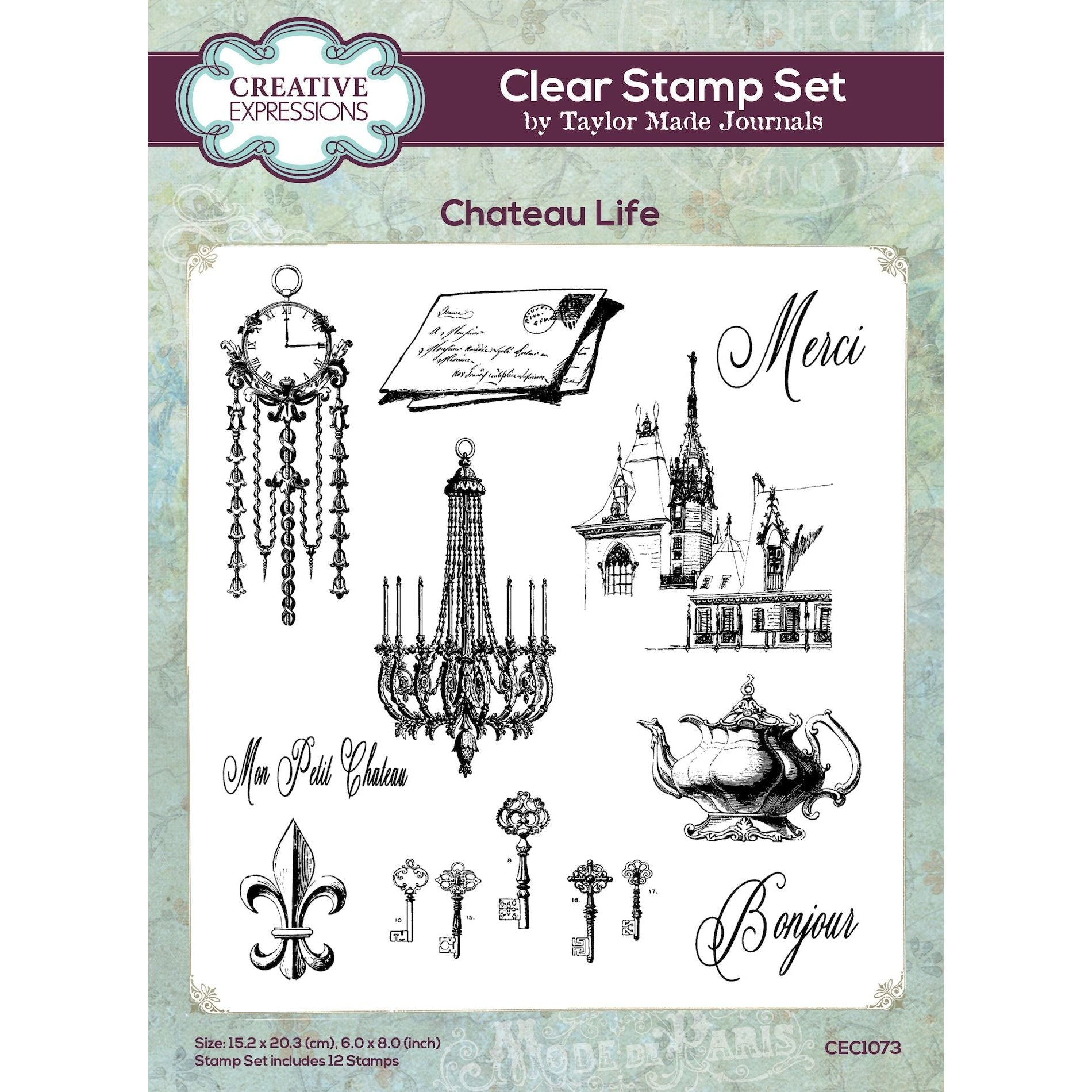 Creative Expressions Chateau Life Clear Stamps cec1073