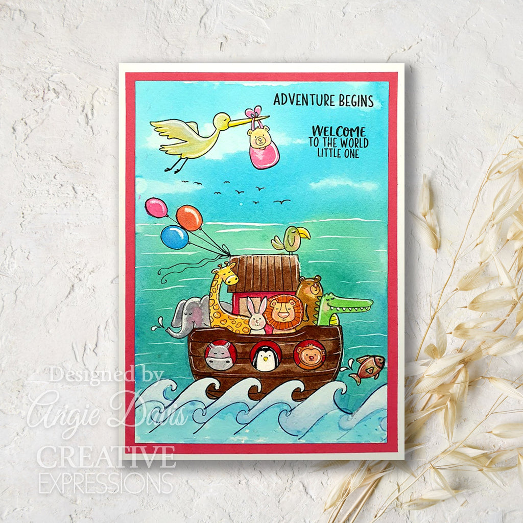 Creative Expressions Special Delivery Clear Stamps cec1076 adventure begins