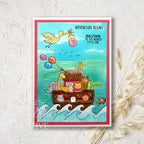 Creative Expressions Special Delivery Clear Stamps cec1076 adventure begins