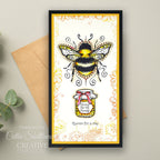 Creative Expressions Designs Bee Amazing Clear Stamps cec1098 honey