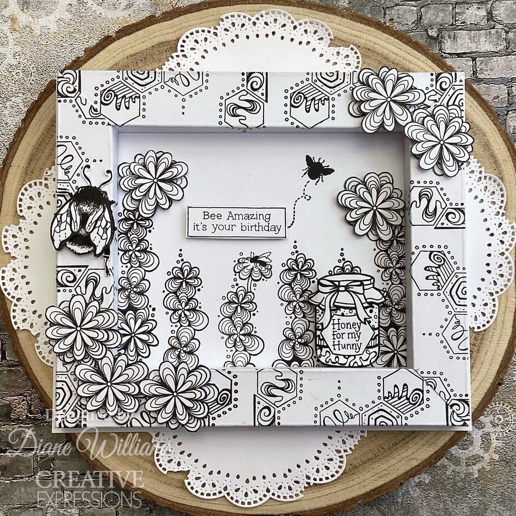 Creative Expressions Designs Bee Amazing Clear Stamps cec1098 it's your birthday