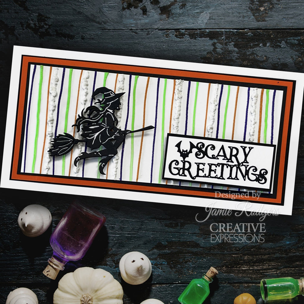 Creative Expressions Witching Hour Dies ced21054 greeting card