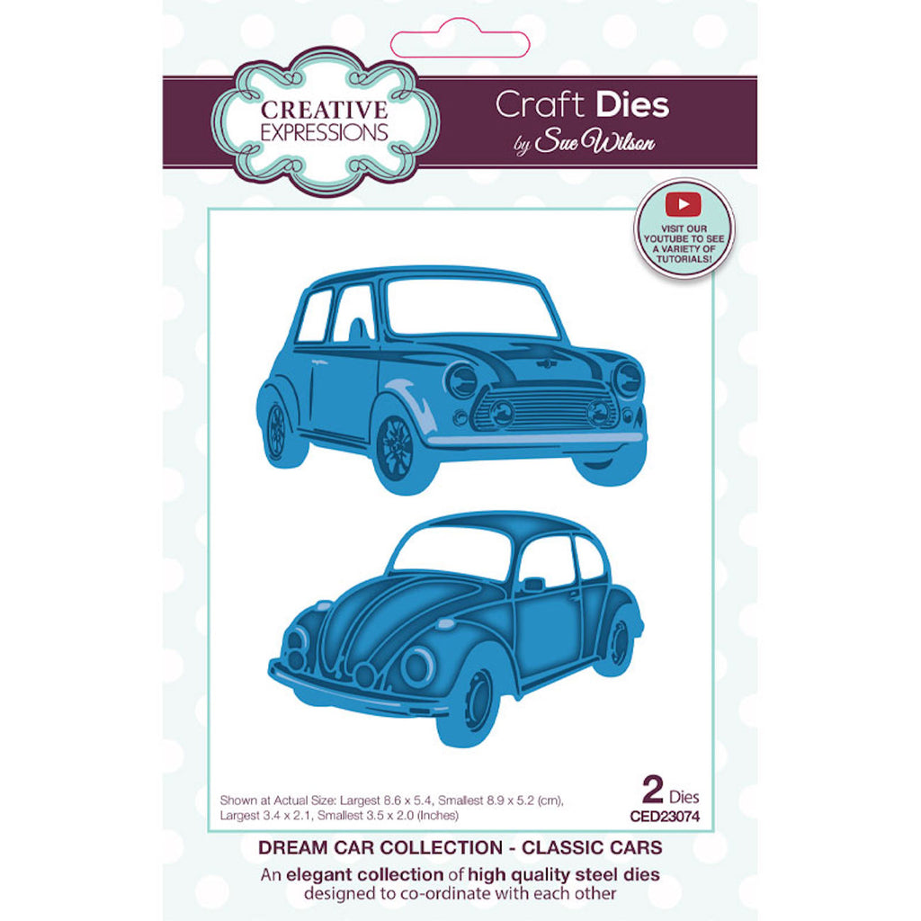 Creative Expressions Classic Cars Dies ced23074