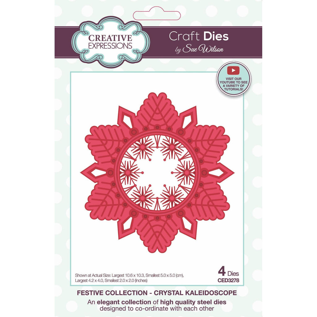 Creative Expressions Crystal Kaleidoscope Dies ced3278