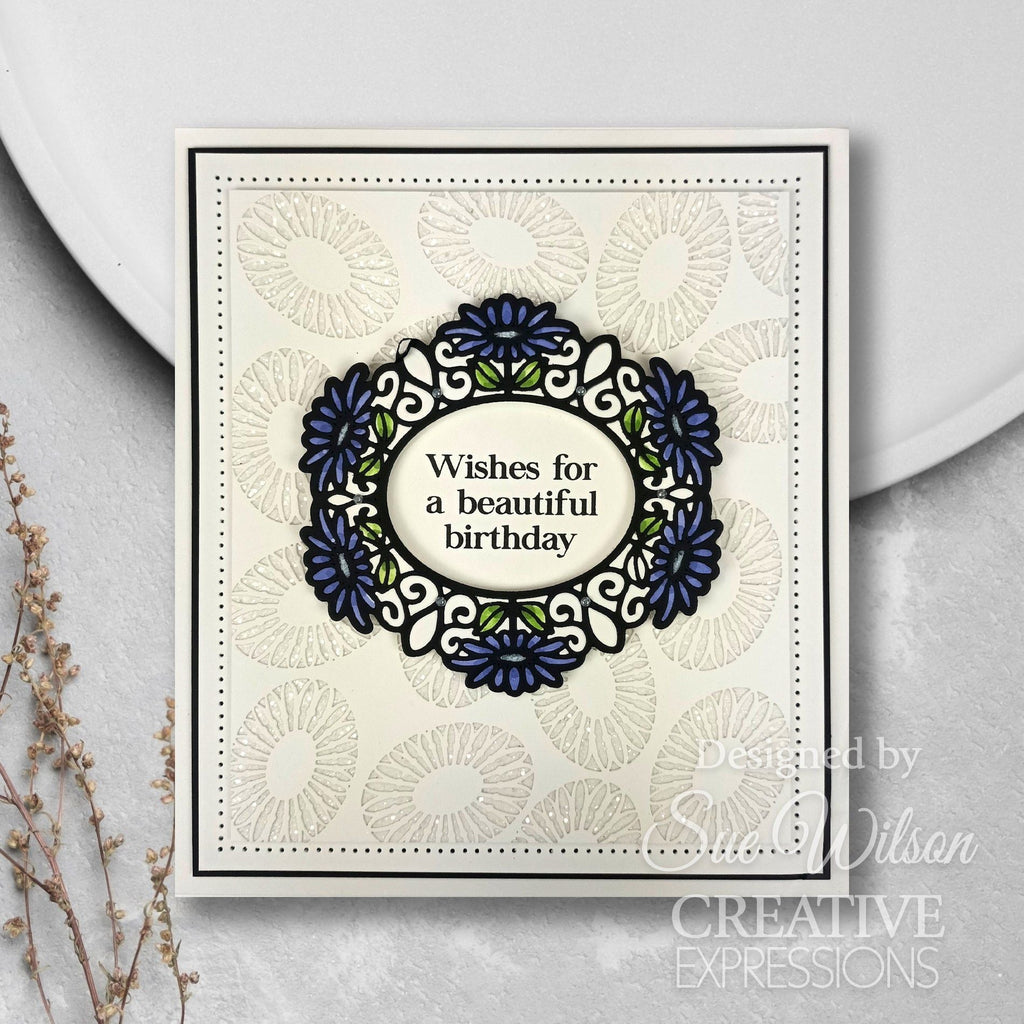 Creative Expressions Frames & Tags Hazel Dies ced4482 beautiful birthday