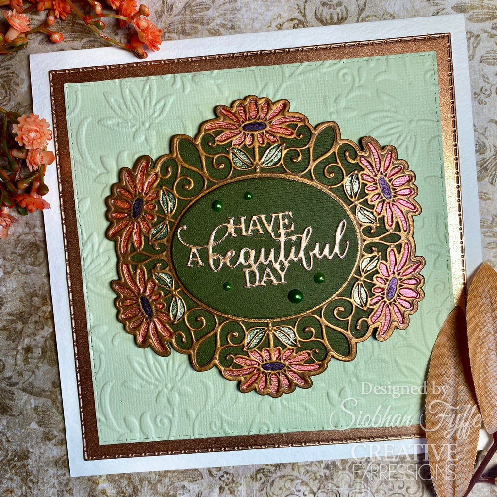 Creative Expressions Frames & Tags Hazel Dies ced4482 beautiful day