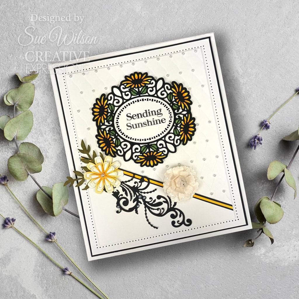 Creative Expressions Frames & Tags Hazel Dies ced4482 sending sunshine