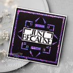 Creative Expressions Art Deco Dazzling Diamonds Dies ced4486 glitter design