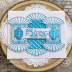 Creative Expressions Art Deco Fantail Rosette Dies ced4489 art deco