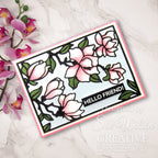 Creative Expressions Magnolia Cover Plate Die ced4492 hello friend