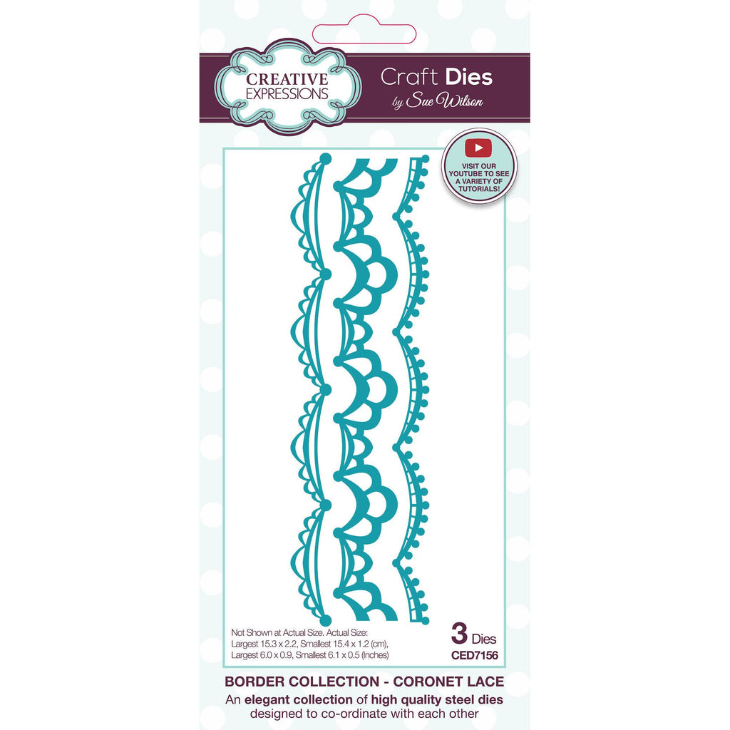 Creative Expressions Coronet Lace Dies ced7156