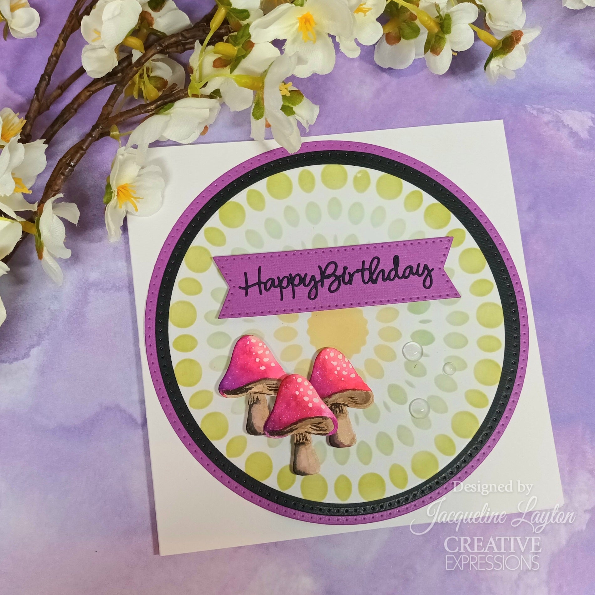 Creative Expressions Fairy Wishes Moonlit Phoebe Dies cedjr095 happy birthday