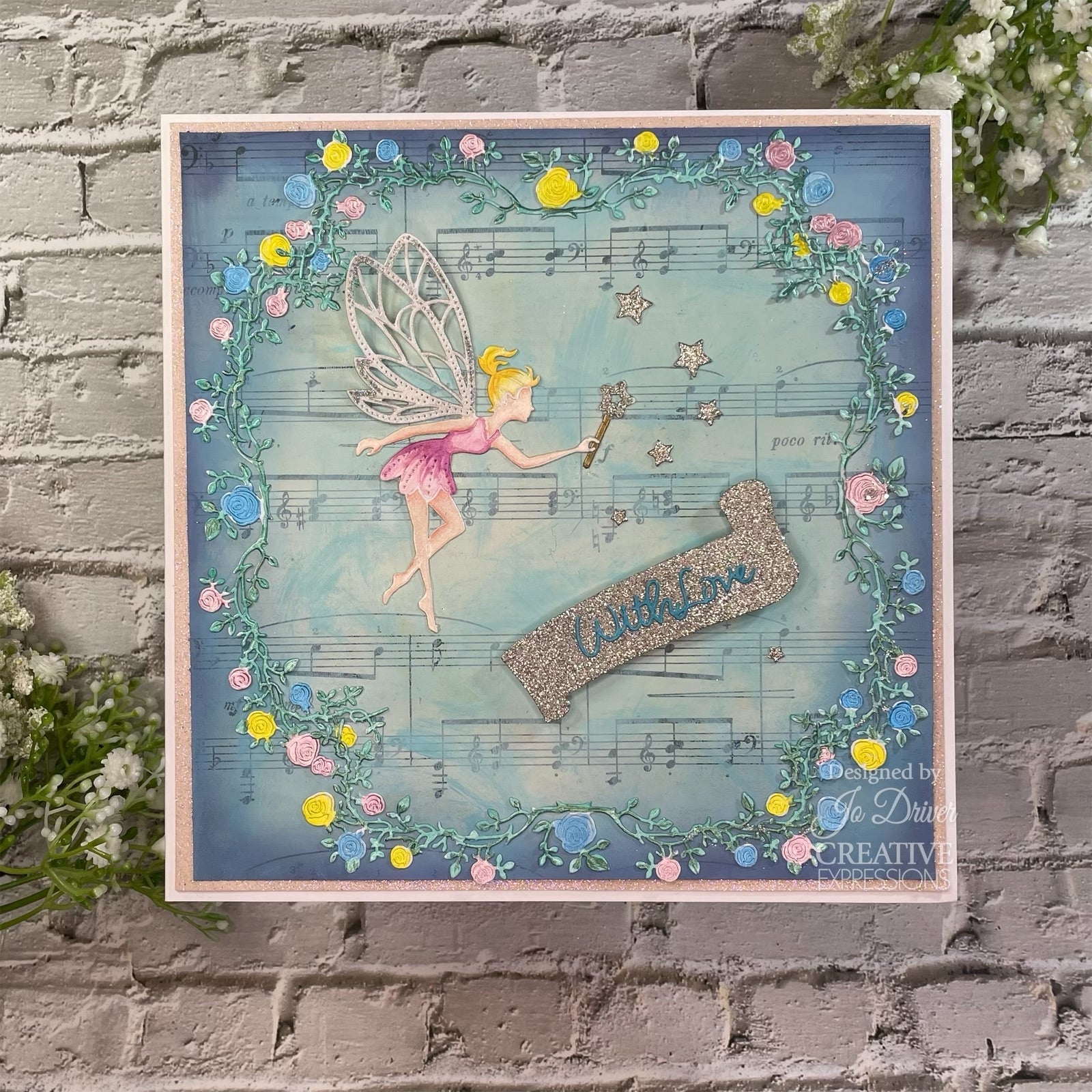 Creative Expressions Fairy Wishes With Love Dies cedjr104 fairy flowers