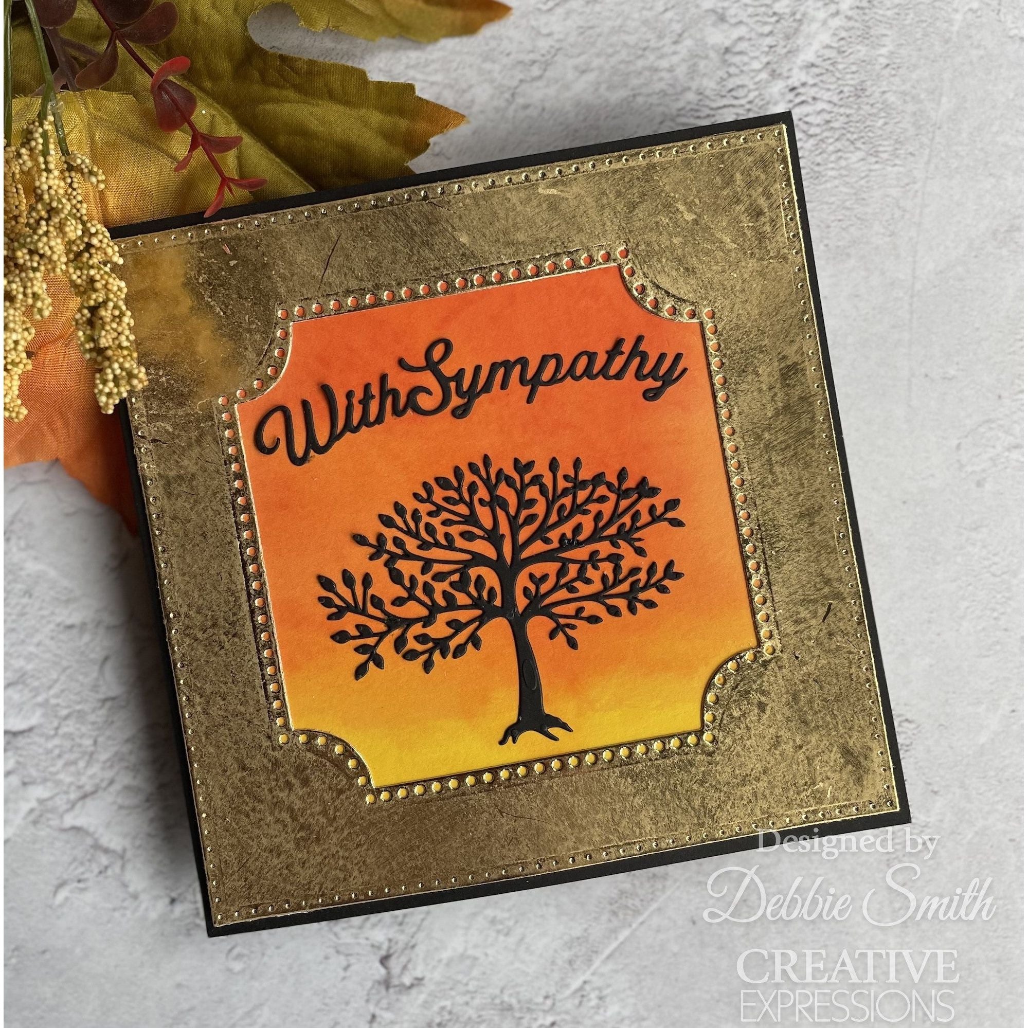 Creative Expressions Fairy Village Woodland Dwellings Dies cedjr107 sympathy