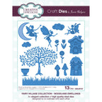 Creative Expressions Fairy Village Woodland Dwellings Dies cedjr107