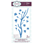 Creative Expressions Fairy Village Floral Branch Dies cedjr111