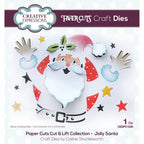 Creative Expressions Jolly Santa Cut and Lift Die cedpc1240