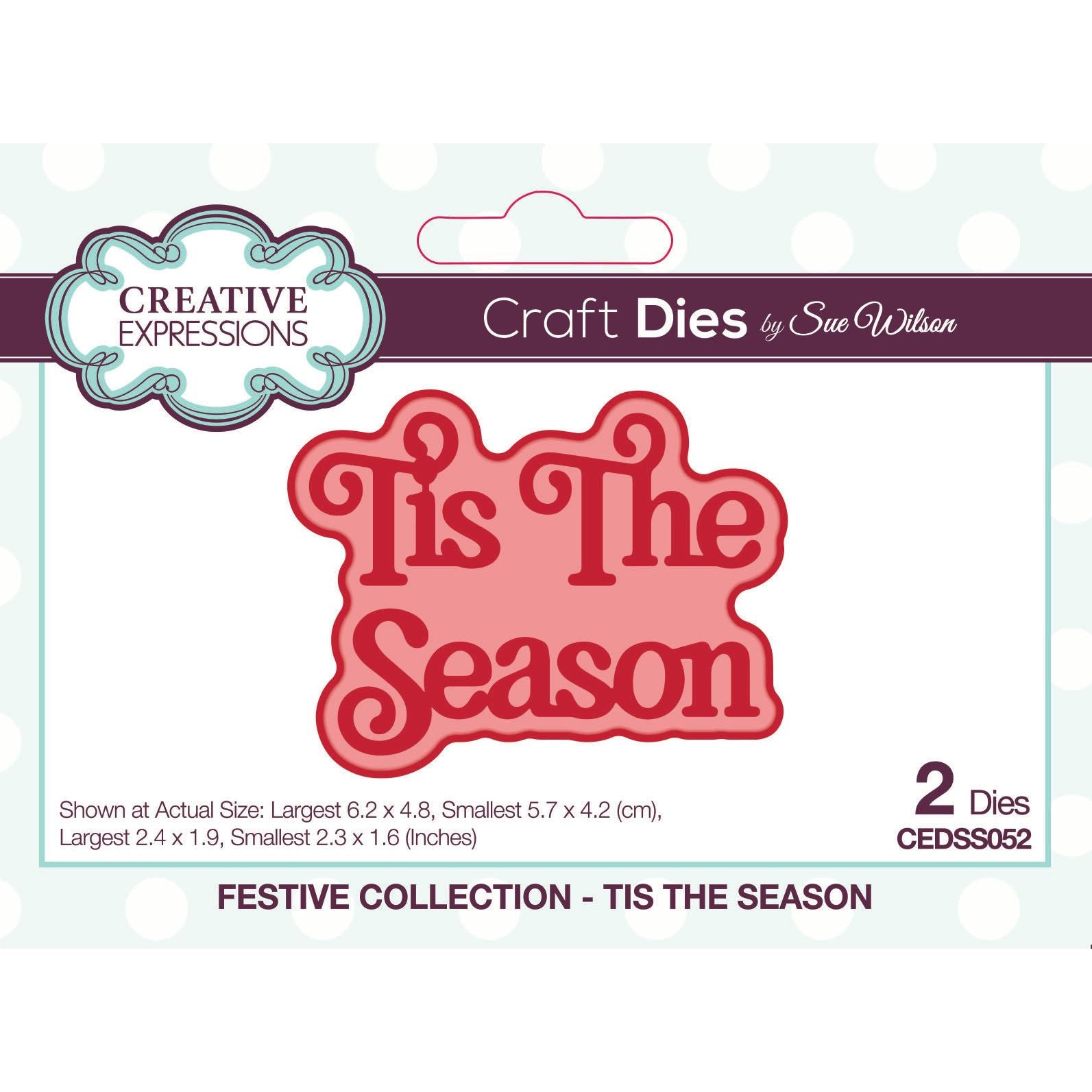 Creative Expressions Tis The Season Dies cedss052