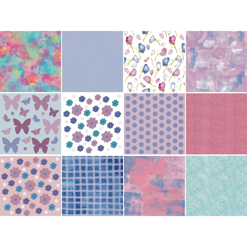 Creative Expressions Natures Garden 8x8 Paper cepp0023 sheets