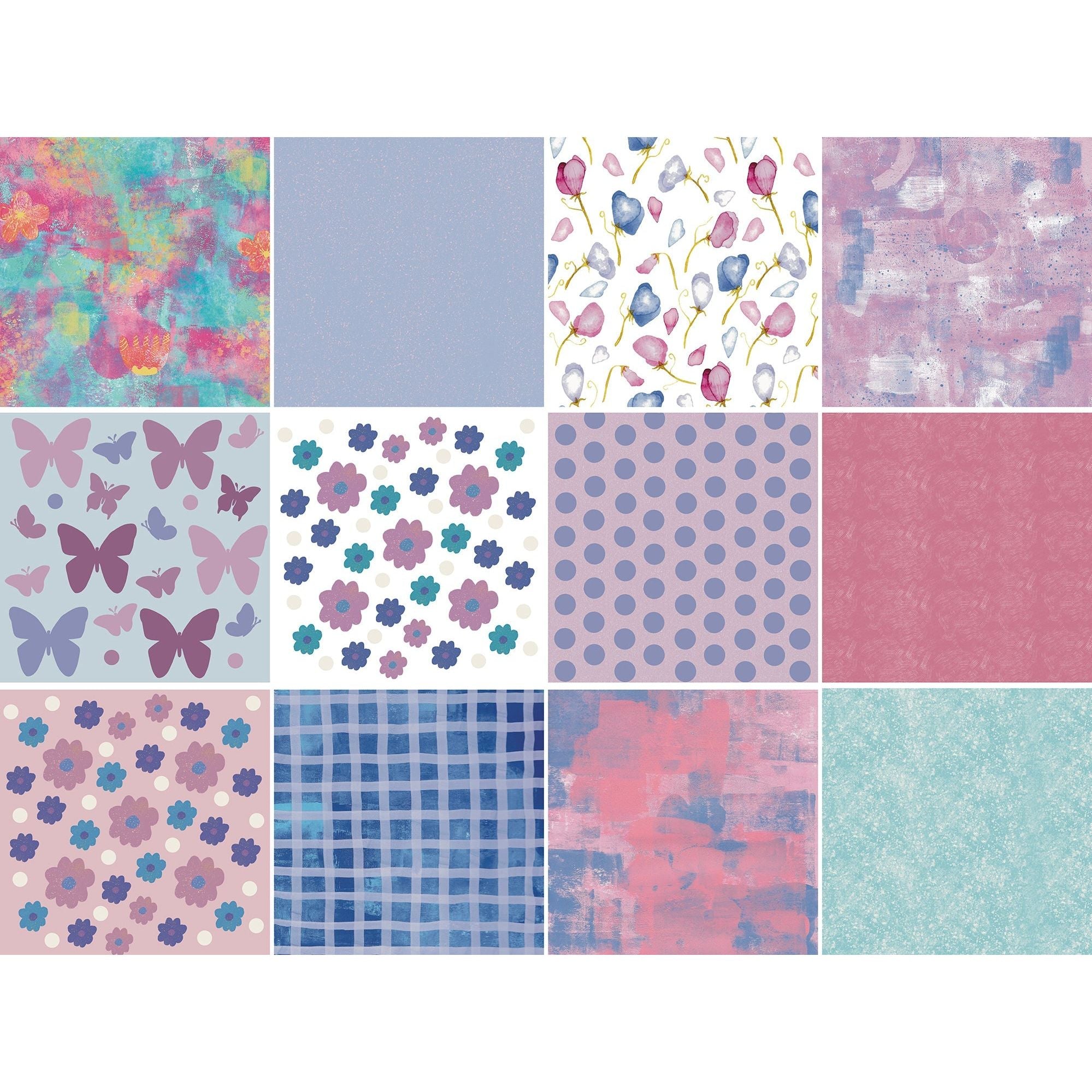 Creative Expressions Natures Garden 8x8 Paper cepp0023 sheets
