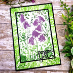 Creative Expressions Dreamy Harebells Cling Stamp cer056 thinking of you