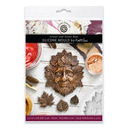 Cosmic Shimmer Forest Leaf Green Man Silicone Mold cf0072-cs