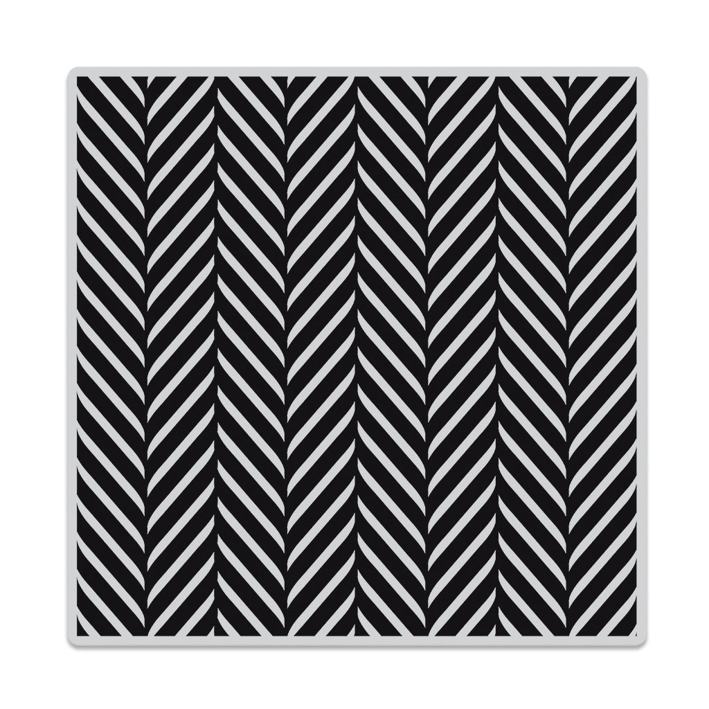 Hero Arts Cling Stamp Abstract Feather Bold Prints cg924
