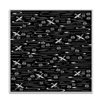 Hero Arts Cling Stamp Origami Paper Bold Prints cg935