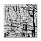 Hero Arts Power Lines Bold Prints Cling Stamp cg937