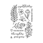 Hero Arts Clear Stamps With Sympathy cm722