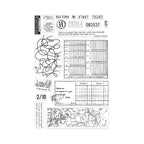 Hero Arts Clear Stamps Vintage Map and Ledger cm739