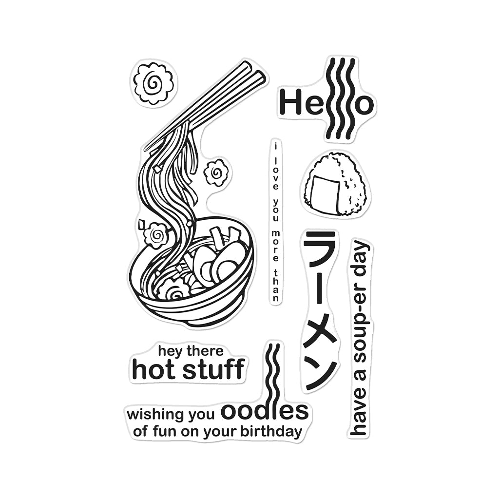 Hero Arts Clear Stamps Ramen cm759