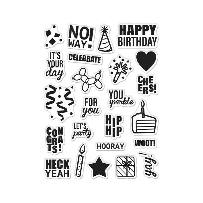 Hero Arts Your Day Messages Clear Stamps cm766