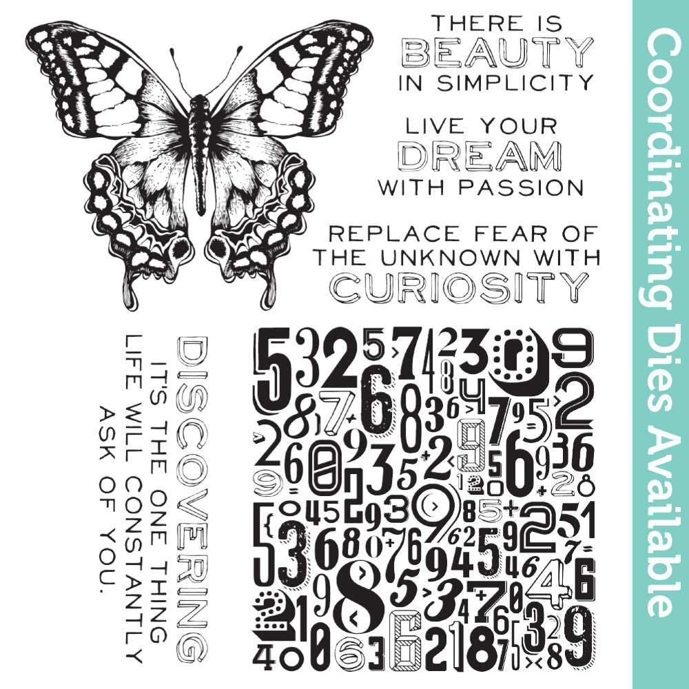 Tim Holtz Cling Rubber Stamps Perspective cms213