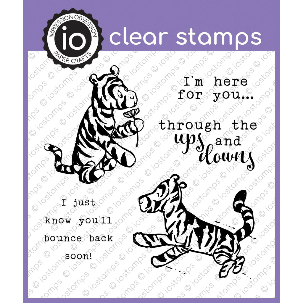 Impression Obsession Tigger Ups and Downs Clear Stamp Set cs1331