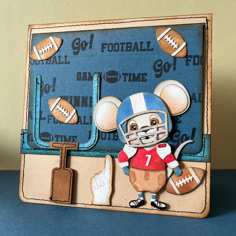 Elizabeth Craft Designs Sport Sentiments Clear Stamps cs412