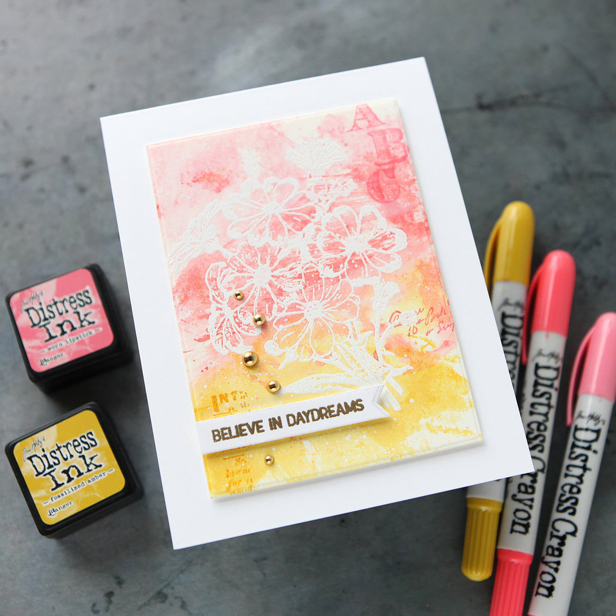 Simon Says Clear Stamps Beautiful and Curious 2243ssc Daydreams Card | color-code:ALT04