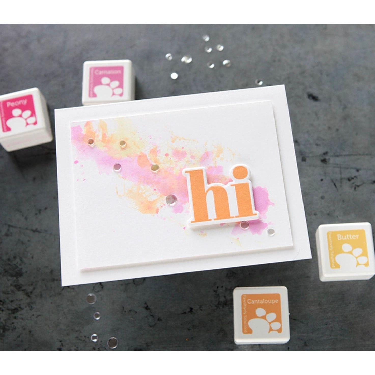 Simon Says Stamp Pawsitively Saturated Ink Pad Butter ssk064 | color-code:ALT02