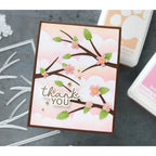 CZ Design Clear Stamps Thank You Basics cz393c Rain or Shine Thank You Card | color-code:ALT04
