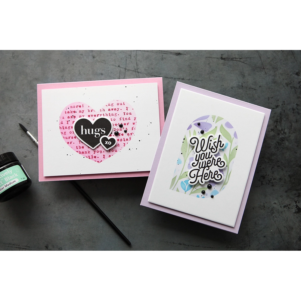 CZ Design Stamps and Dies Good Greetings 1 set1152gg Friend Cards | color-code:ALT01