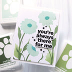 CZ Design Classic Friendship Wafer Dies czd291c Always There Always There for Me Card Cathy Zielske