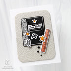 CZ Design Clear Stamps Best Teacher Ever cz295c Every Happiness Cathy Zielske You Rule Card