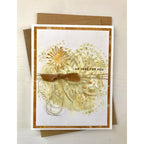 CZ Design Clear Stamps Classic Friendship cz294c Always There Here for You Card Loralee Ferguson