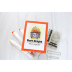 CZ Design Clear Stamps Hot Mess cz72c Dumpster Fire Card