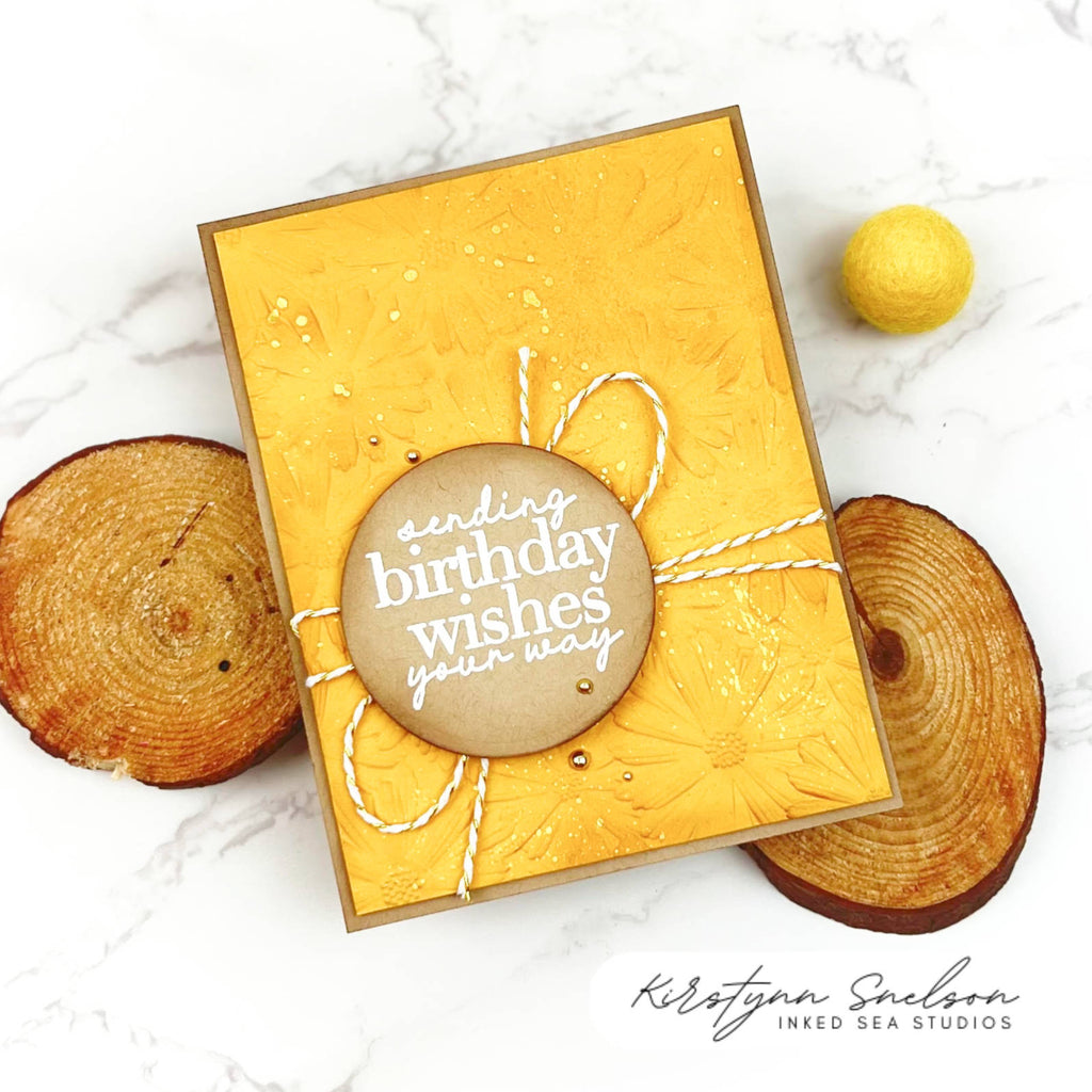 CZ Design Clear Stamps Inside Greetings Birthday cz291c STAMPtember BIrthday Card Kirstynn Snelson
