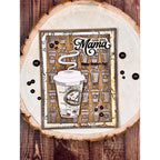 CZ Design Clear Stamps Thanks Mom cz3104c In My Heart Coffee Lover Mom Card