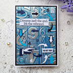 CZ Design Clear Stamps The Divorce Upside cz3105c Shine On Funny Divorce Card Jane Tyrell
