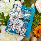 CZ Design EZ Strips Reverse Glow On czez018 Shine On Bright Floral Shaker Card Joe Sysavath